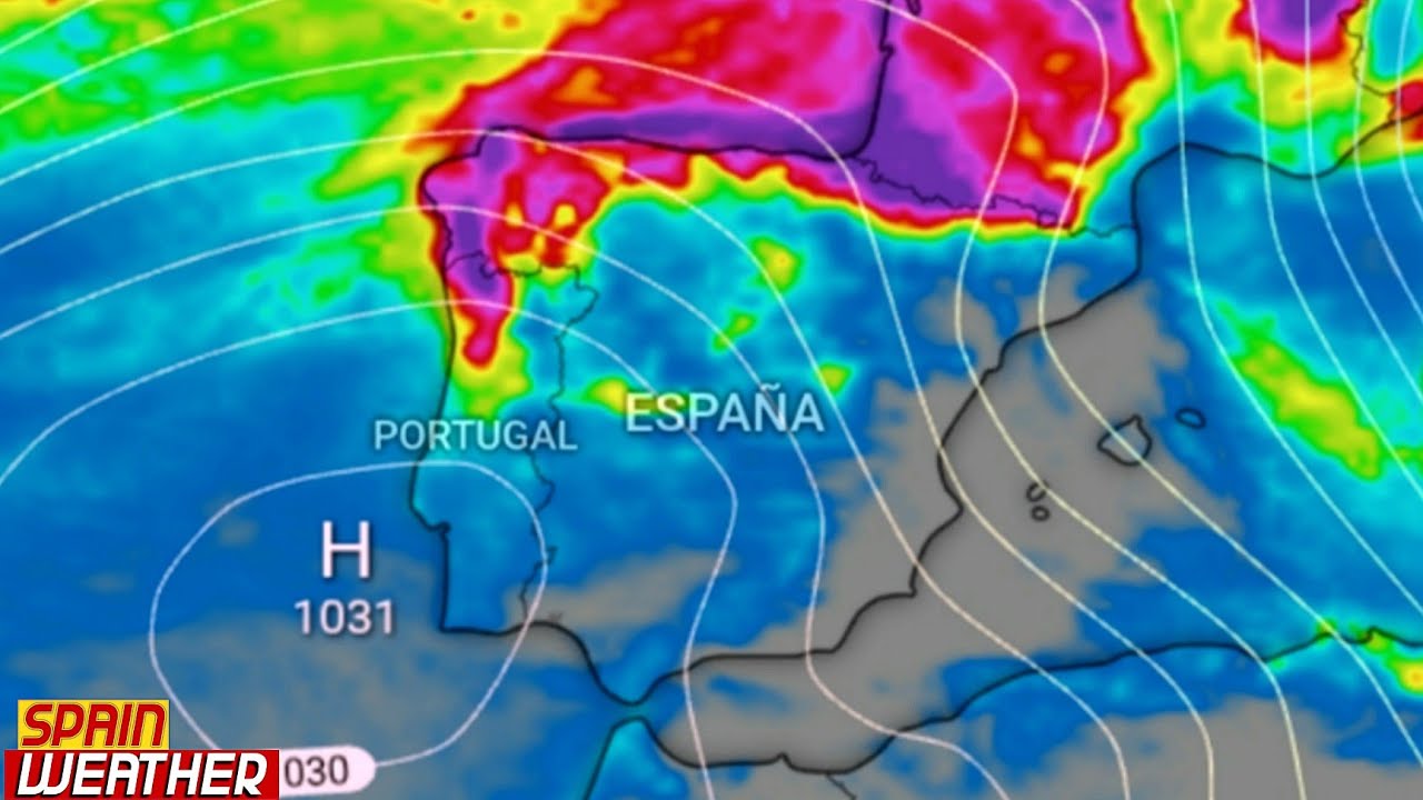 Tiempo en España | Modelo ECMWF–Precipitaciones 25 de febrero de 2026– Lluvias y tormentas en España