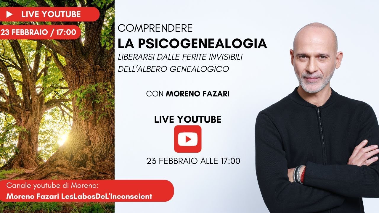 REPLAY Comprendere la Psicogenealogia - Liberarsi dalle ferite invisibili dell’albero genealogico