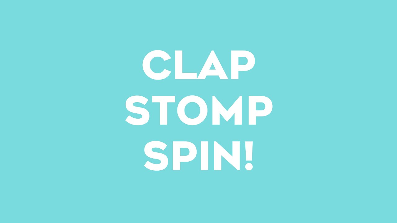 Clap, Stomp, Spin | Preschool Movement Activities | Kid-O-Whampus