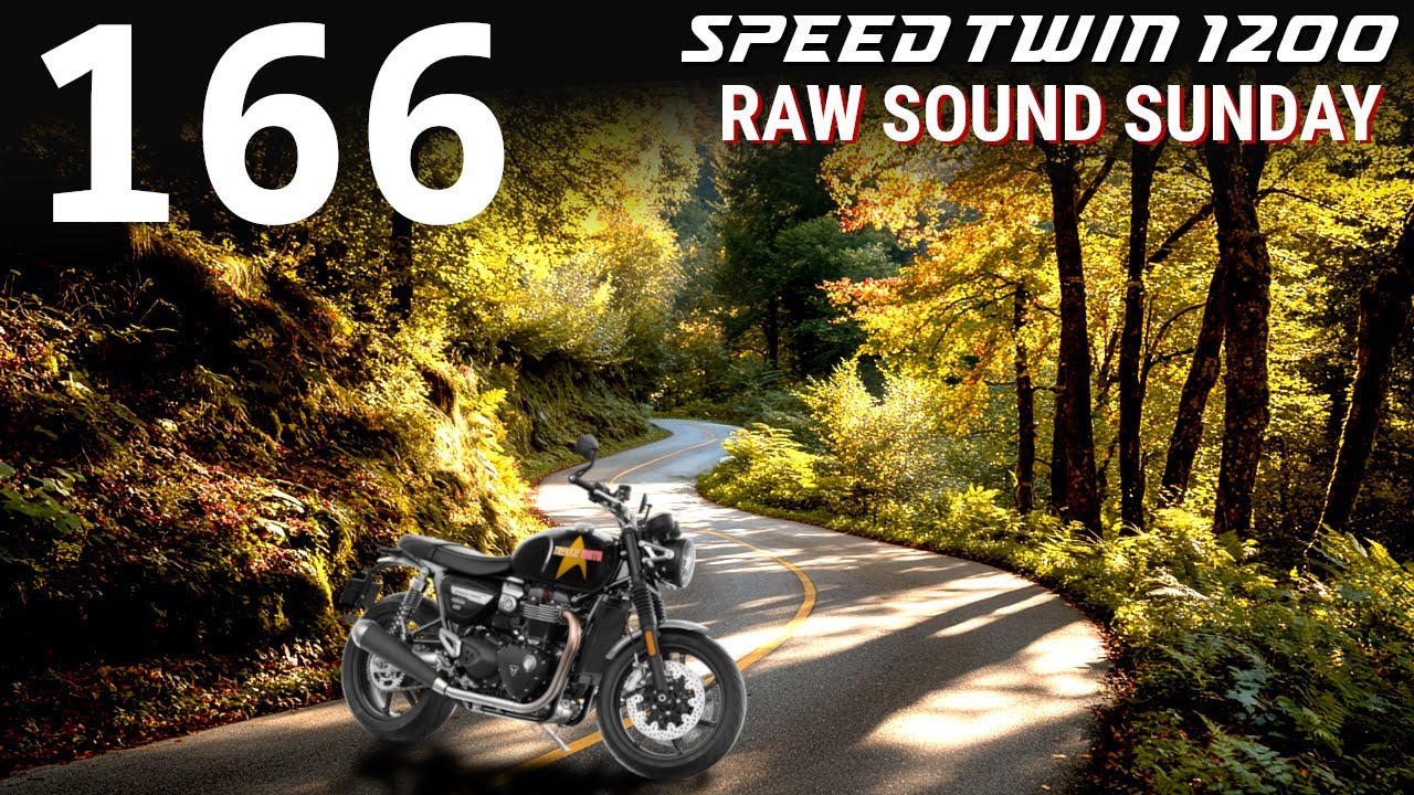 Triumph Speed Twin 1200 - Raw Sound Sunday 166