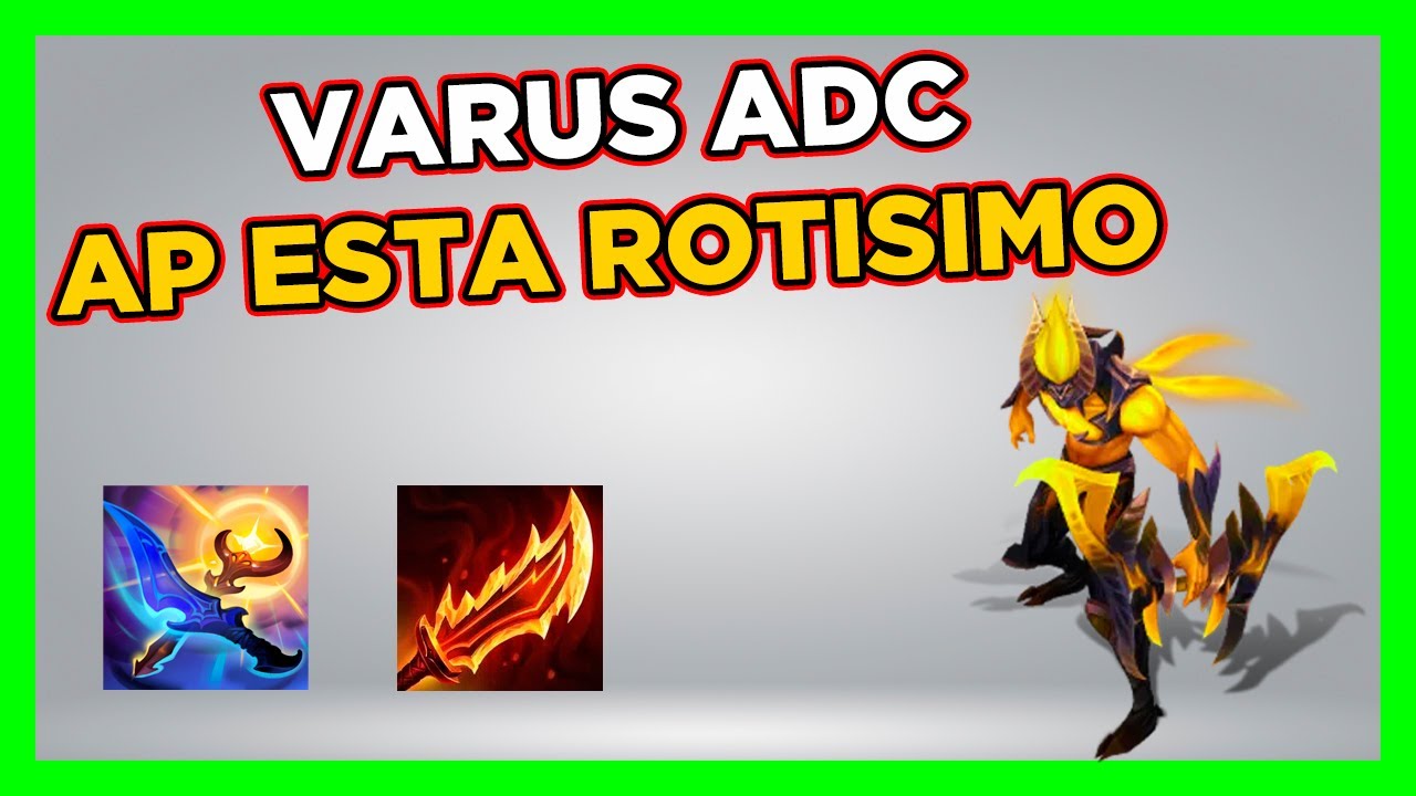 Varus AP ADC 🔥 La build secreta que está DESTROZANDO partidas
