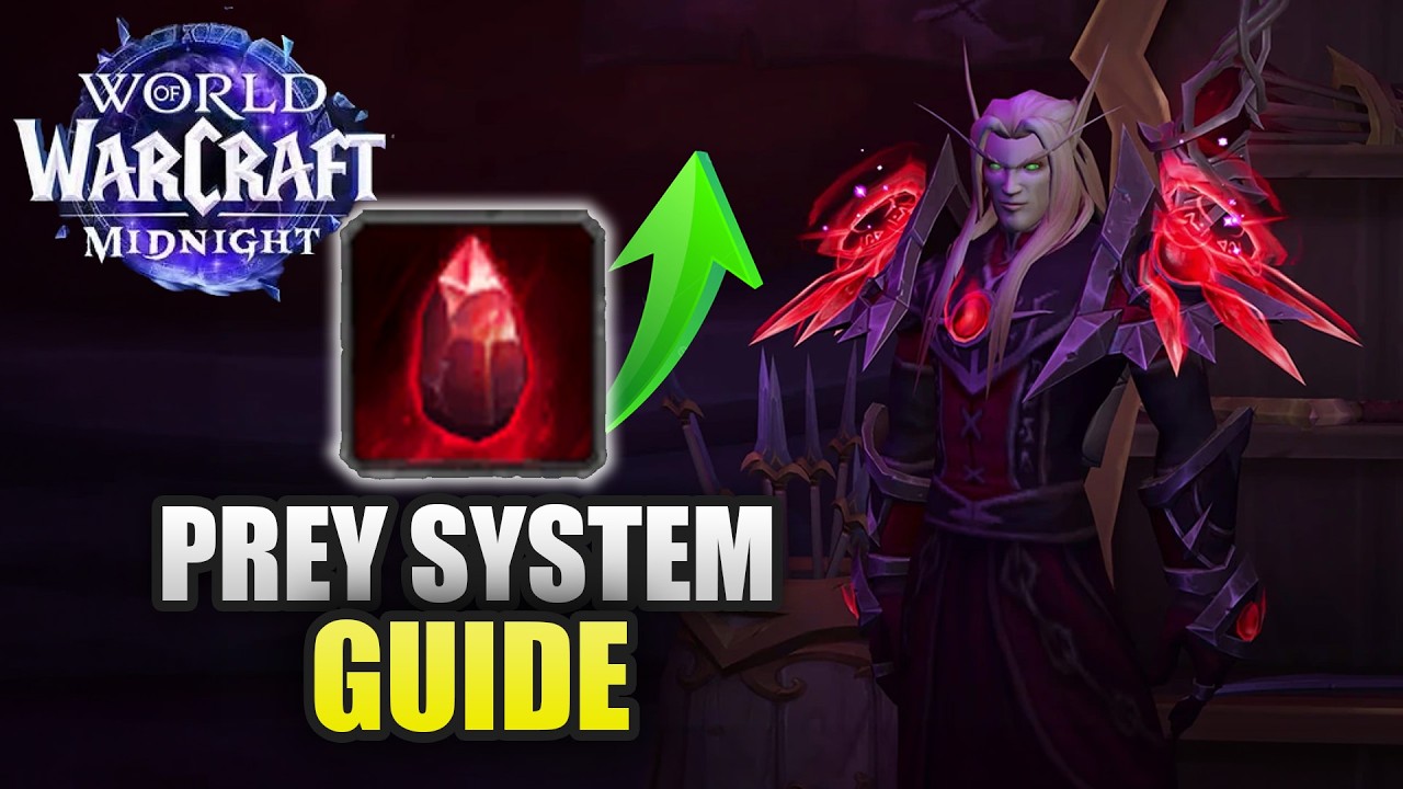 WoW Midnight Prey System ERKL&Auml;RT💡Neues Jagd System in World of Warcraft😱