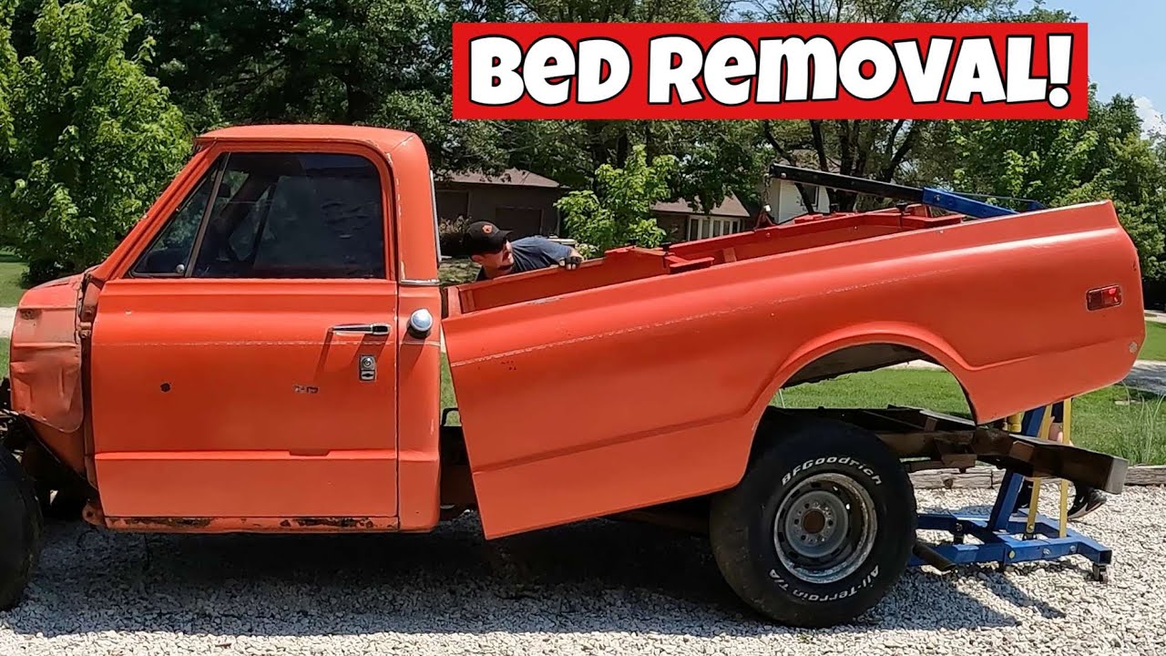 1967-72 Chevy C10 Bed Removal