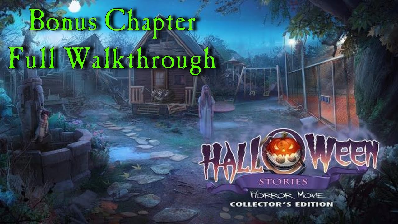 Let's Play - Halloween Stories 3 - Horror Movie - Bonus Chapter Full Walkthrough