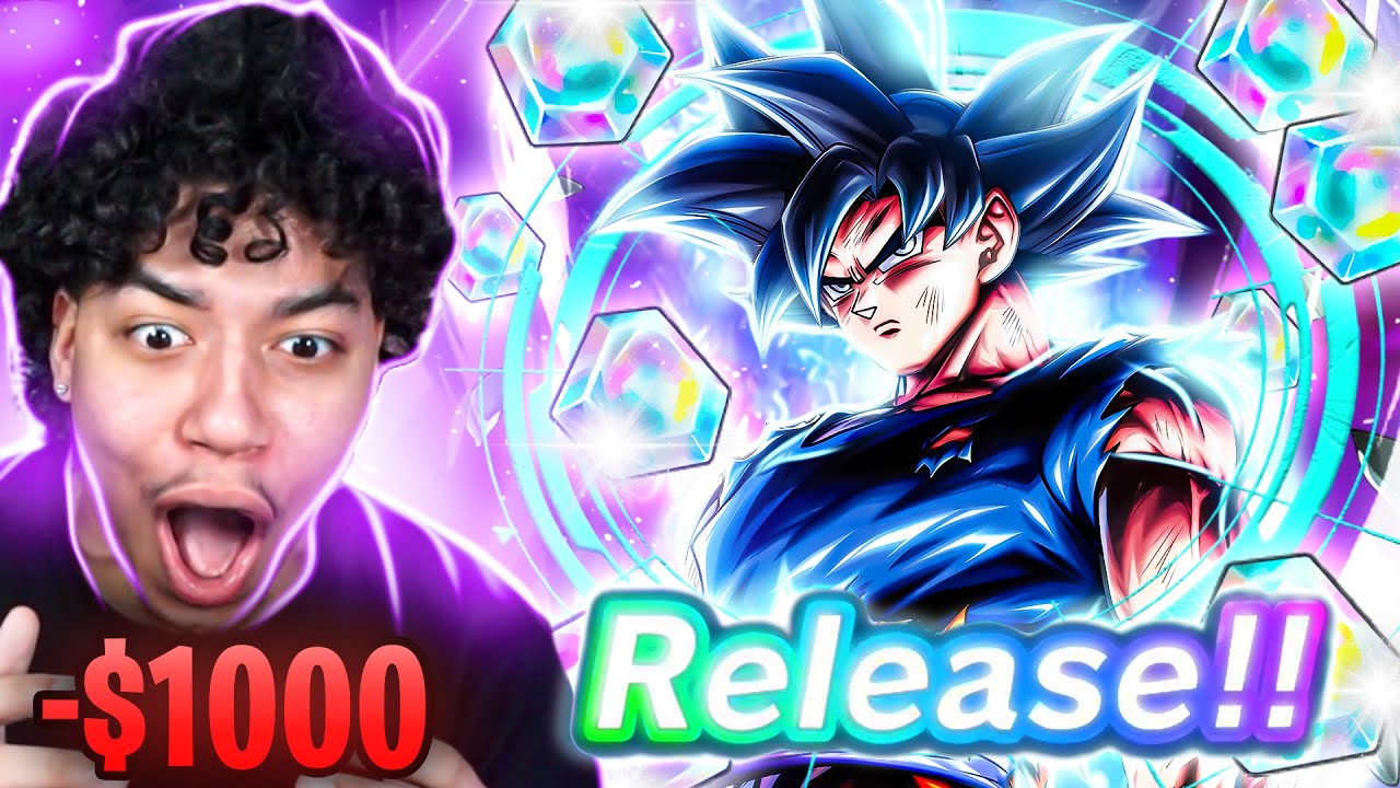 I went BROKE summoning for ULTRA UI Goku on Dragon Ball Legends... (lol)