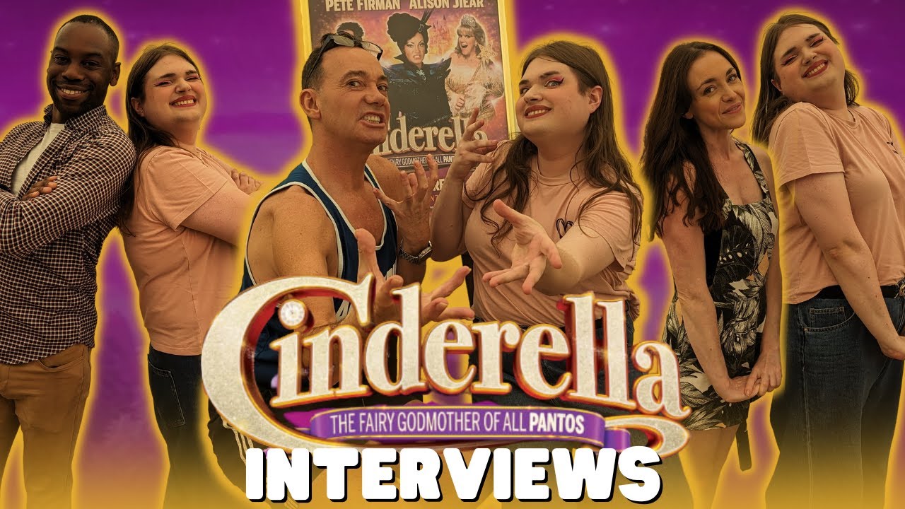 Craig Revel Horwood, Alison Jiear and the cast of CINDERELLA on their upcoming Wimbledon Panto