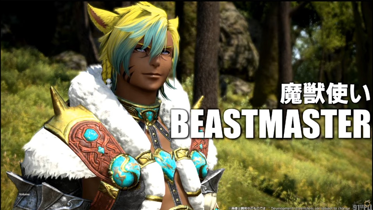 Игровой процесс за Повелителя зверей в FFXIV