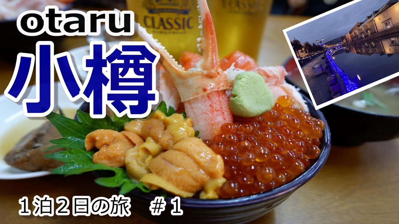 【北海道旅行vlog】小樽の絶品グルメと街さんぽ［北海道の旅＃１］