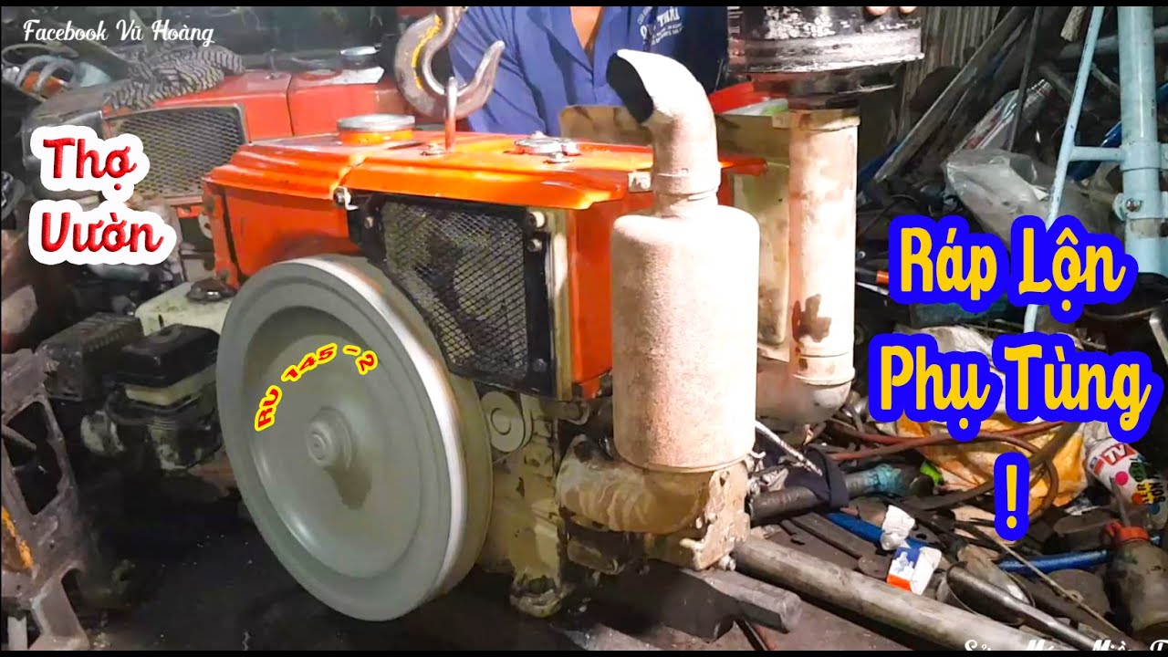 Lần Đầu Gặp Vikyno RV145 Có Tiếng Nổ Y Như Máy D Trung Quốc .Trong Lần Thay Bạc Cho Động Cơ