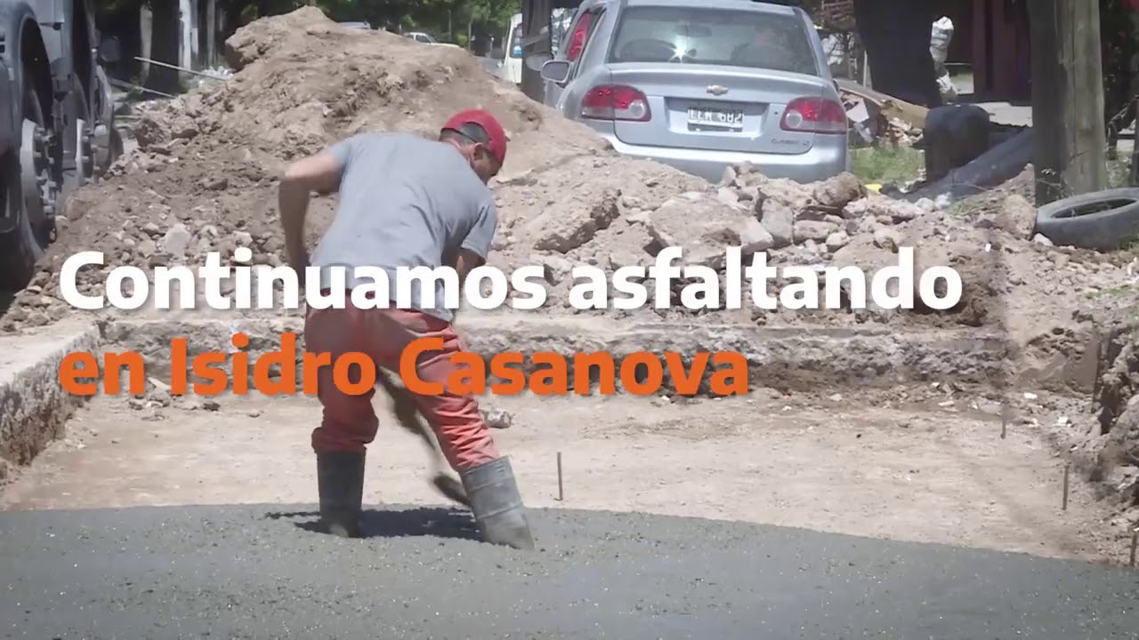 M&Aacute;S ASFALTO EN ISIDRO CASANOVA 🚧