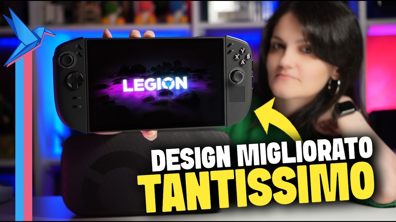È GIGANTESCA! 📦 Lenovo Legion Go 2 Unboxing + look and feel vs Steam Deck, ROG Ally e Go 1