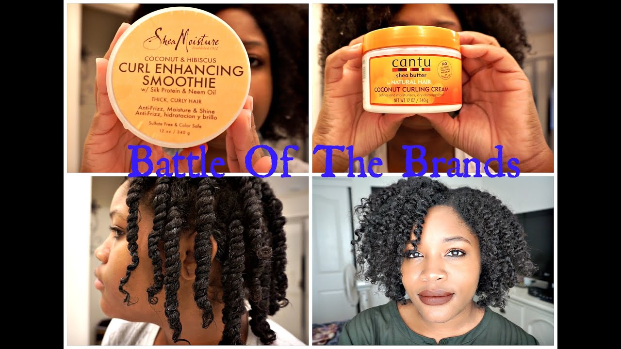 Battle Of The Brands.. Shea Moisture Vs. Cantu!