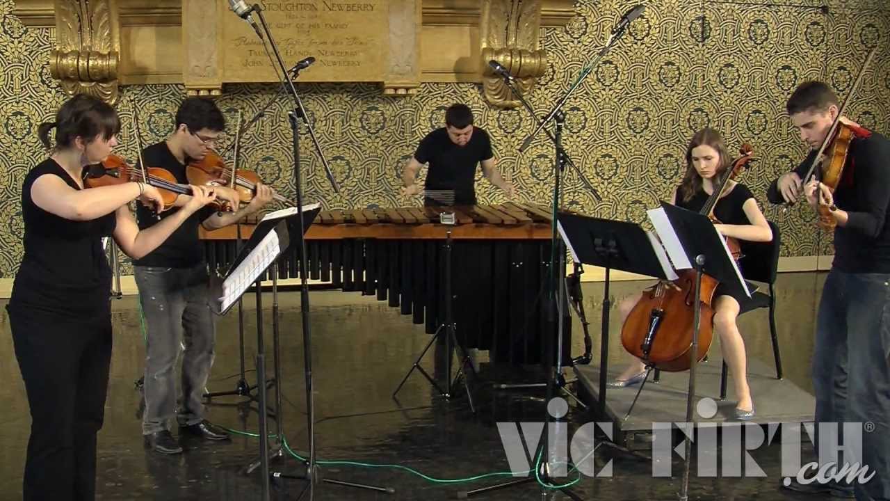 LIgNEouS 1 for Marimba and String Quartet by Andy Akiho