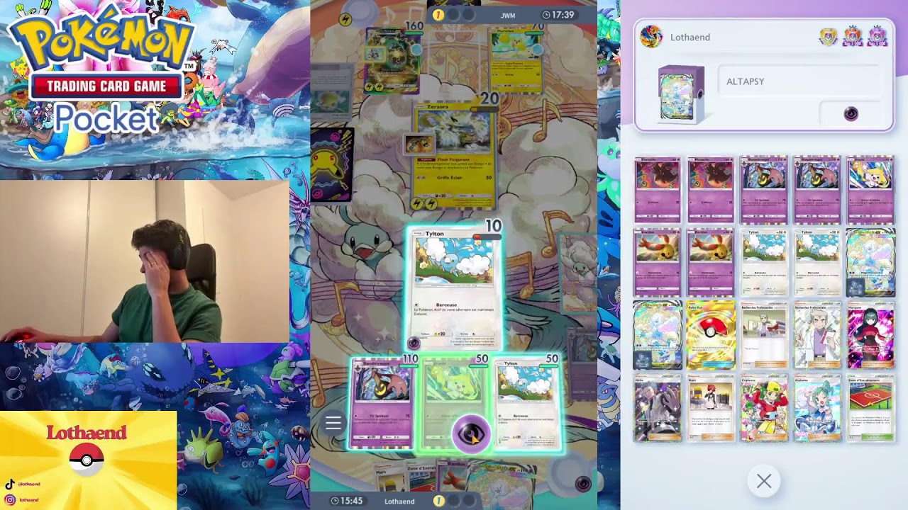 TRYHARD TOP 5000 RANKED MASTERBALL (live pas prévu mais on est là) !  Pokémon TCG Pocket