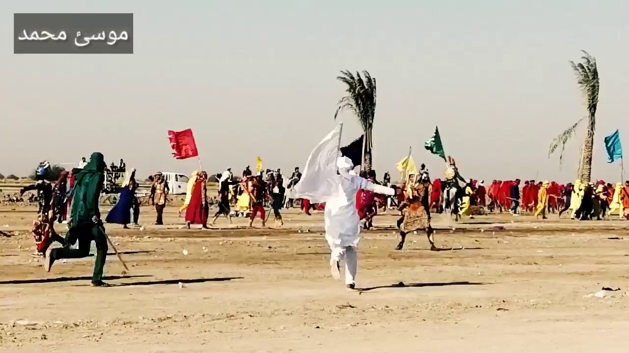 #بعض لقطات من معركه الطف في ناحيه ميسلون 2019 يوم العاشر من محرم
