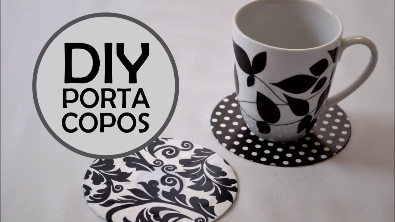 DIY | Porta copos de CD