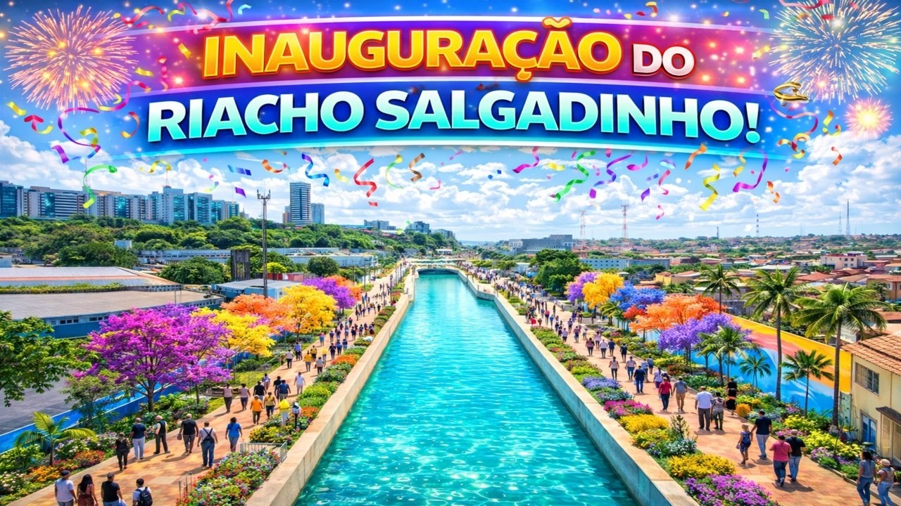 INAUGURA&Ccedil;&Atilde;O DO RIACHO SALGADINHO EM MACEI&Oacute; - AL!
