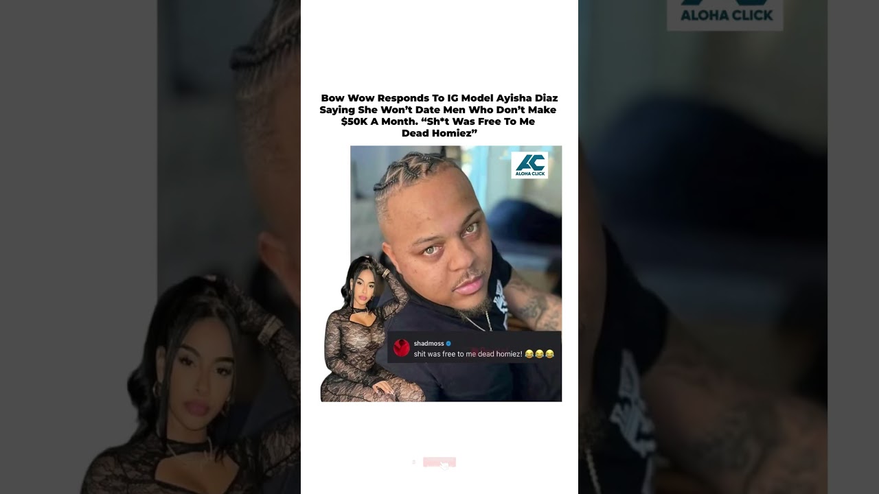 Bow Wow CLAPS Back at Model Demanding $50K/Month: 