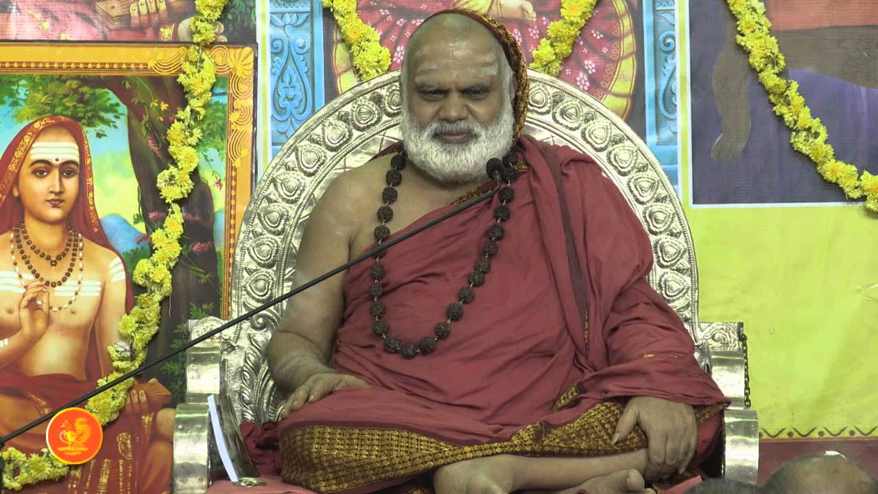 Anugraha Bhashanam at Shamshabad by Jagadguru Shankaracharya of Sringeri