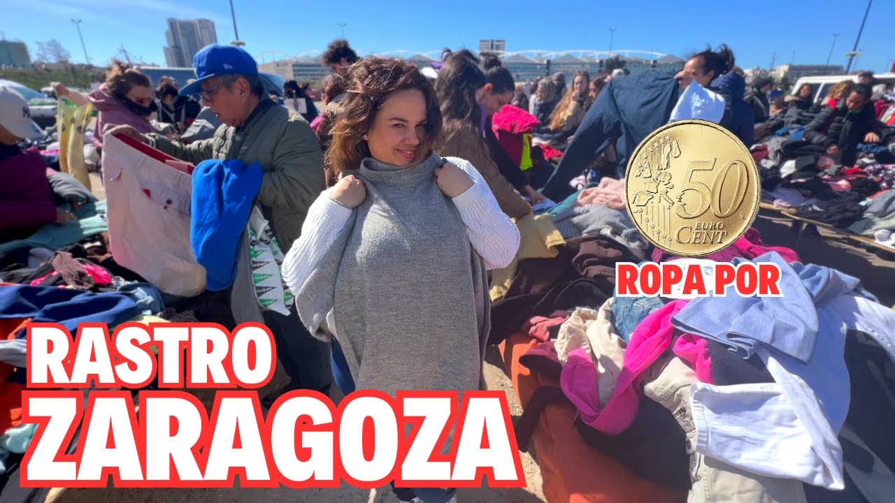 Compré ROPA en el rastro de Zaragoza y no creerás lo que me COSTÓ 😲