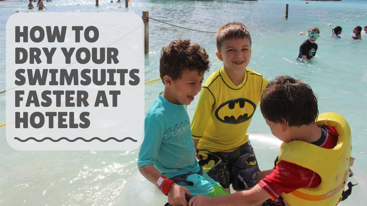 Hotel Hack for Wet Swimsuits