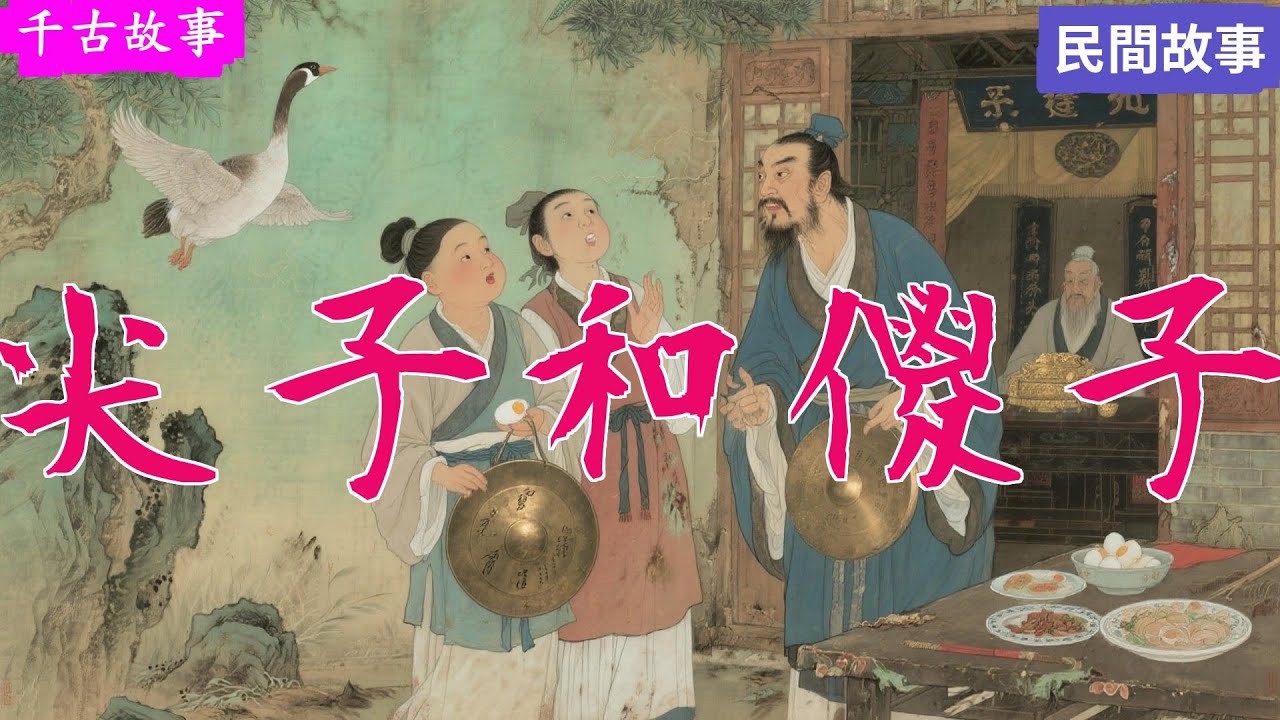 尖子和傻子#民间故事 #故事 #故事会 #小故事 #民间传说