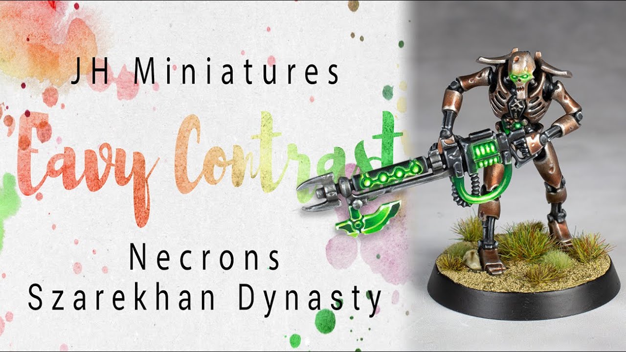 'Eavy Contrast - INDOMITUS Necrons (Szarekhan Dynasty)