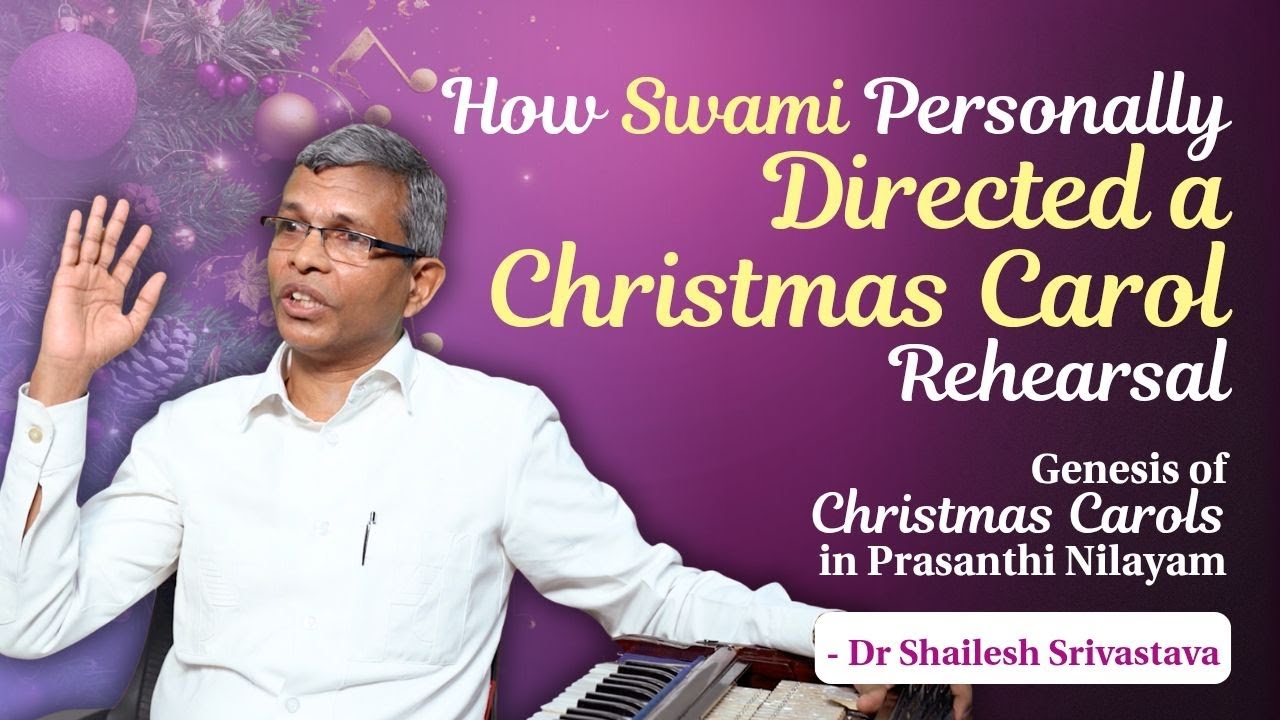 How Swami Personally Directed A Christmas Carol Rehearsal | Dr Shailesh Srivastava