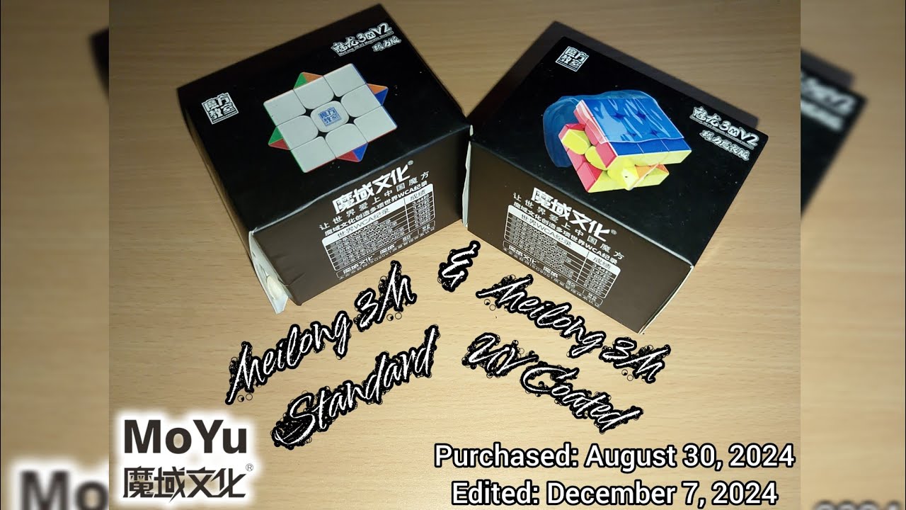 MEILONG 3M V2 Standard and UV Coated Version UNBOXING!