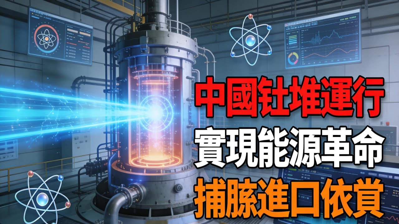 全球唯一運行！中國钍堆實現能源革命，從此擺脫進口依賴？
