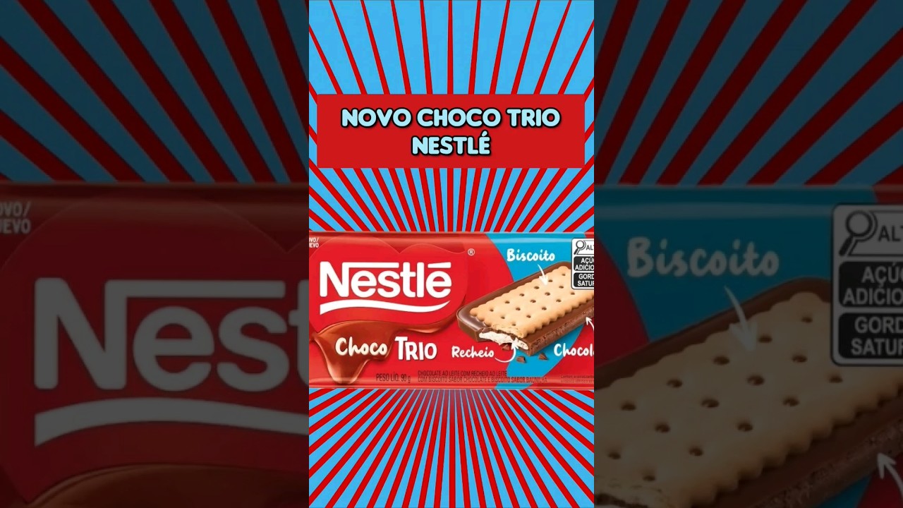 Novo Choco Trio Nestl&eacute; - Ser&aacute; que &eacute; bom?