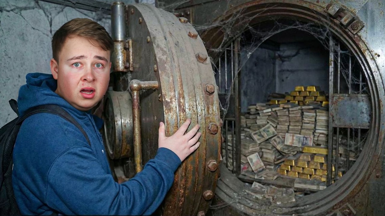 We Vonden de Kluis in een Verlaten Bank!