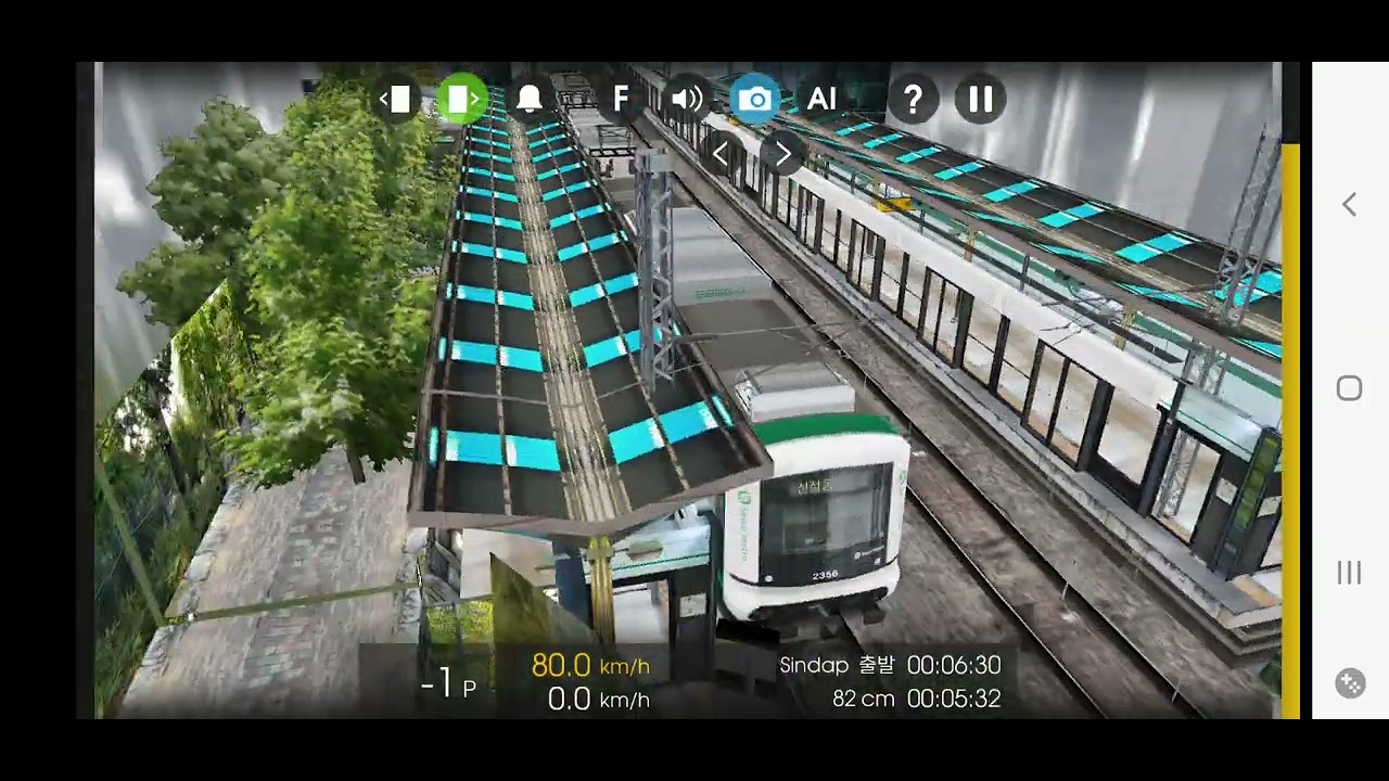 (hmmsim2) 흠심2 2호선 성수지선 전동열차 성수 ~ 신설동 주행