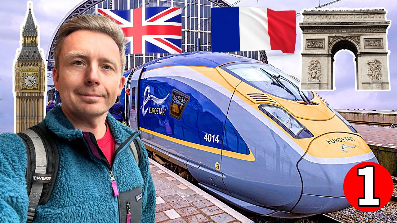 Я добиралась на поезде из Великобритании на Ибицу | День 1 - Eurostar из Лондона в Париж