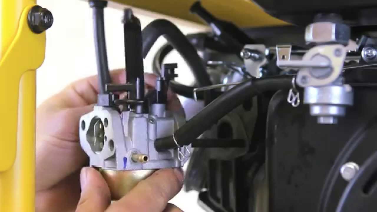 How to Change your Generator's Carburetor