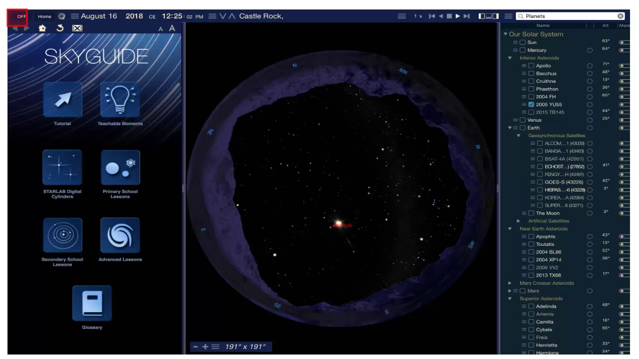 Starlab Starry Night Software-The Basics