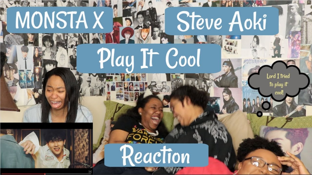 STEVE AOKI & MONSTA X PLAY IT COOL REACTION