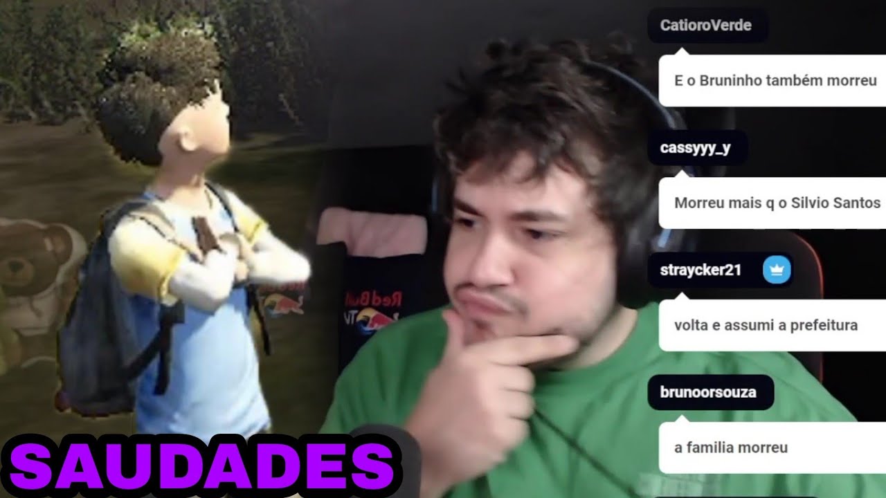 Brunozor confessa estar com saudades de jogar GTA RP