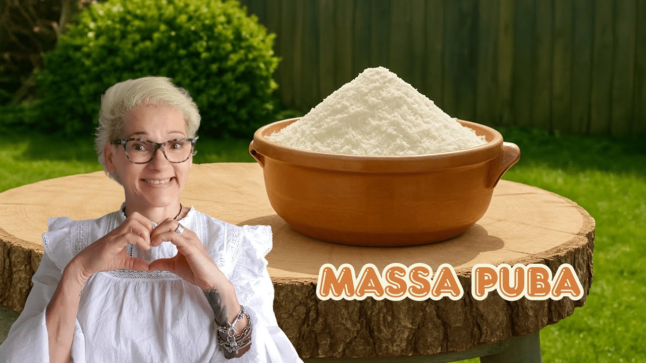 Como fazer Massa de Mandioca Puba?