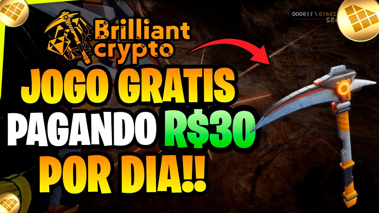 JOGO NFT GRATIS PAGANDO MUITOOO - BRILLIANT CRYPTO - TUTORIAL COMPLETO - CORRE!!!!