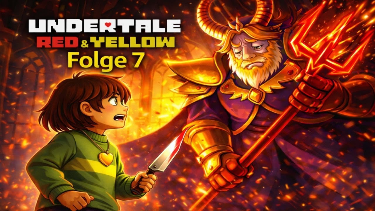 Undertale Red and Yellow – Folge 7 | Kampf gegen den König (Pacifist)