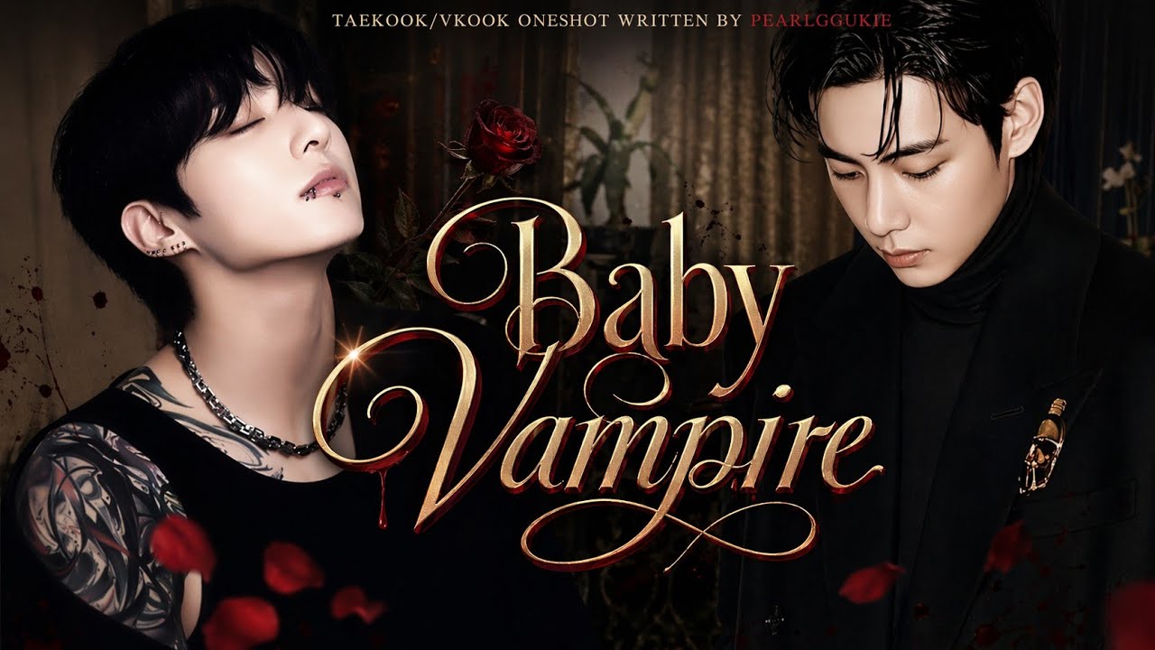 Taekook/Vkook Oneshot | Baby Vampire | Where the baby vamp wants to feed from his husband || TopTae