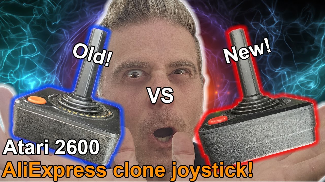 Aliexpress Clone Atari 2600 joystick! unboxing & mini review