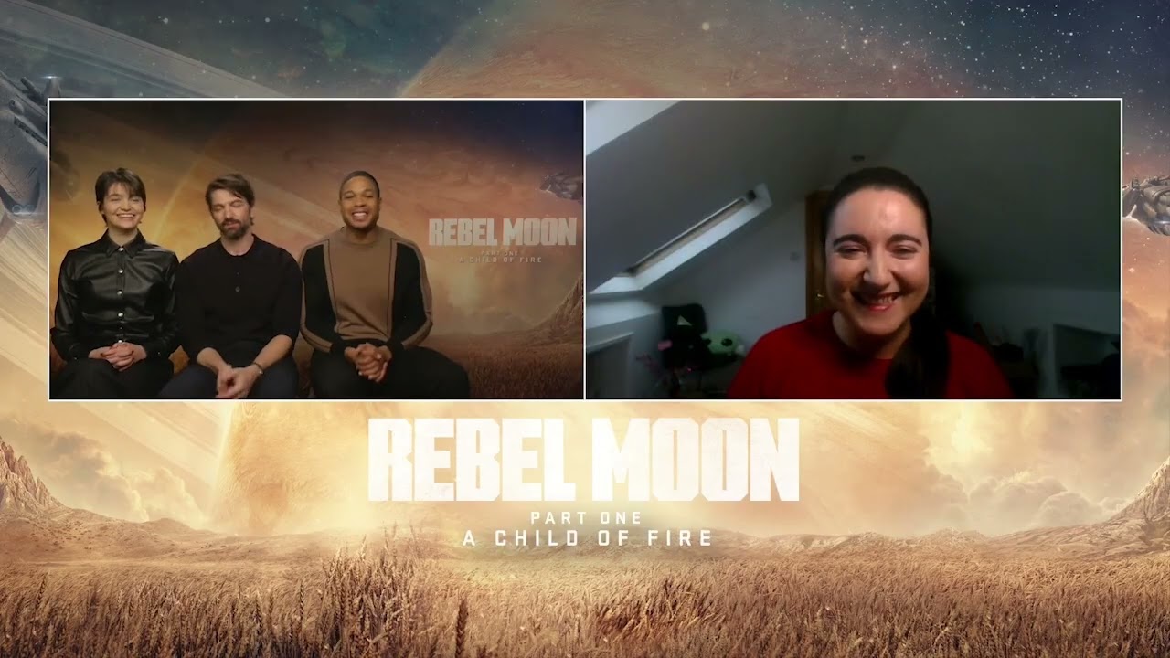 E Duffy Michiel Huisman and Ray Fisher Talk Rebel Moon