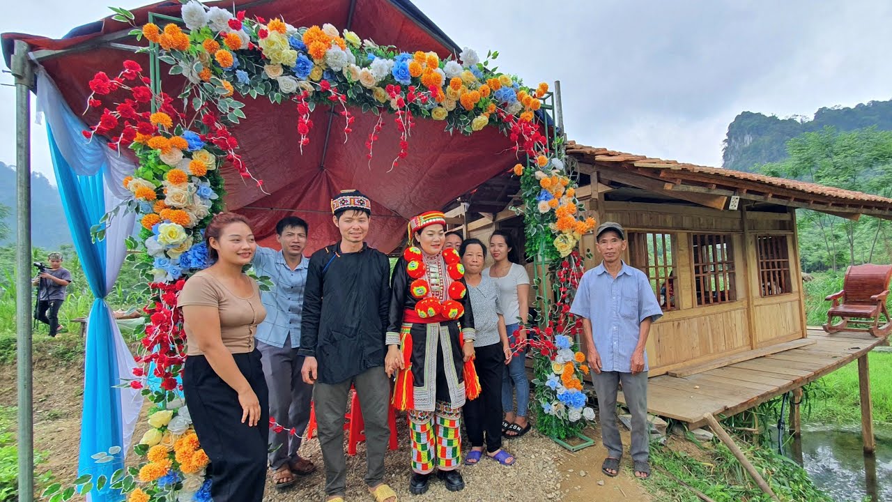 Full video : The process of building a new happy family together. Wedding