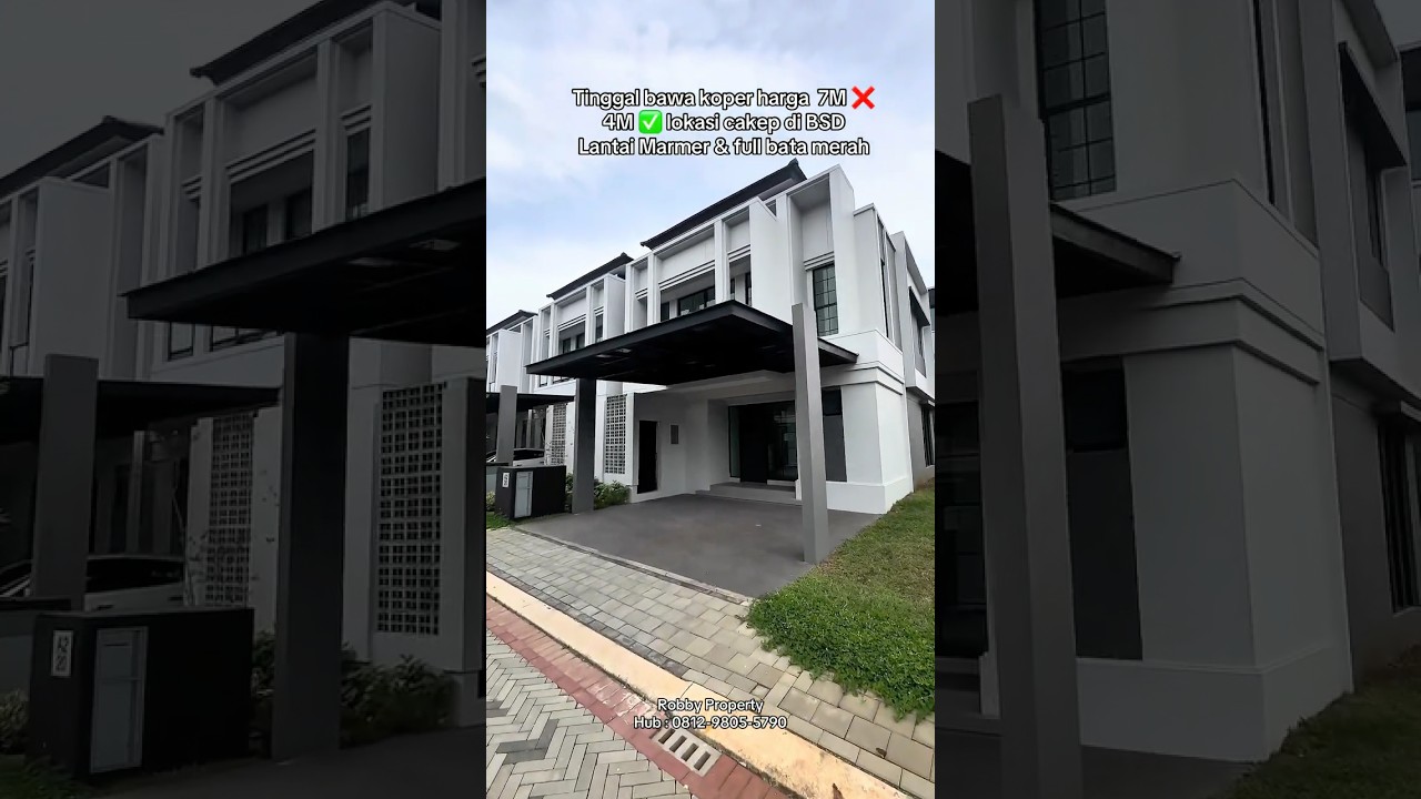 ✨ Rumah Mewah BSD Harga 4M Aja! Tinggal Bawa Koper!
