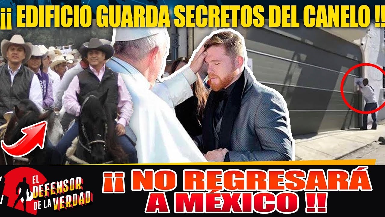 El Canelo Huye a Europa Tras Detenci&oacute;n De Sandoval!!Encuentran Edificio Donde Hac&iacute;an Lo Peor!!