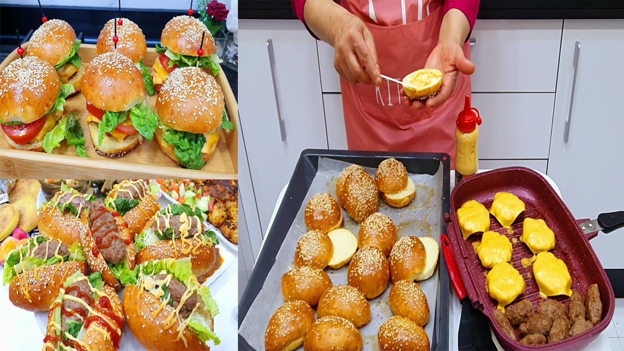 جميع اسرار همبرغر🍔 الي ذاقو عندك ميتيقش انك عملاه فالبيت جربيه و فرحي بيه وليداتك
