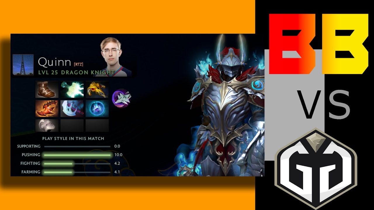 DotaHisWay - Quinn Dragon Knight - BetBoom VS Gaimin Gladiators - DreamLeague Season 20 GRAND FINAL