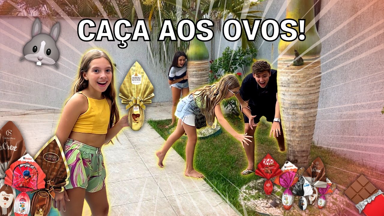 CAÇA AOS OVOS DE PÁSCOA VALENDO SUPER PRÊMIO!!!